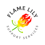 Flame lily support services logo