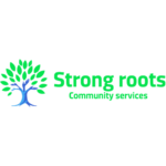 Strong roots community services logo