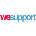 We support logo